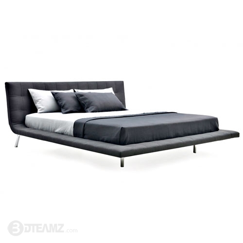 Poliform Onda Bed 3D Model