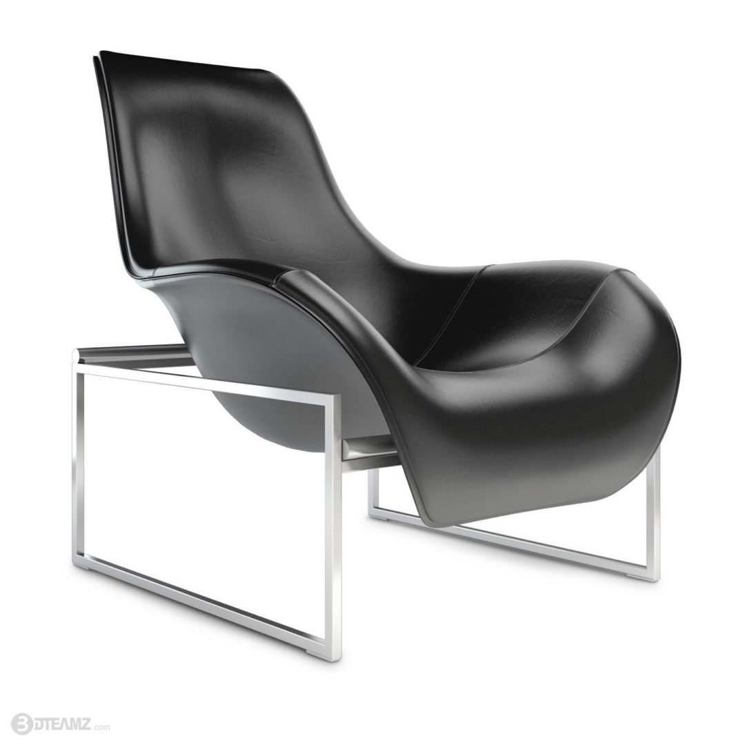 B&B Italia Mart Armchair 3D