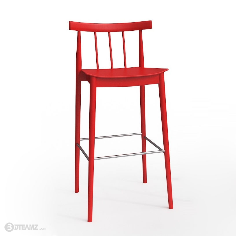 Andreu World Smile BQ0327 Barstool 3D