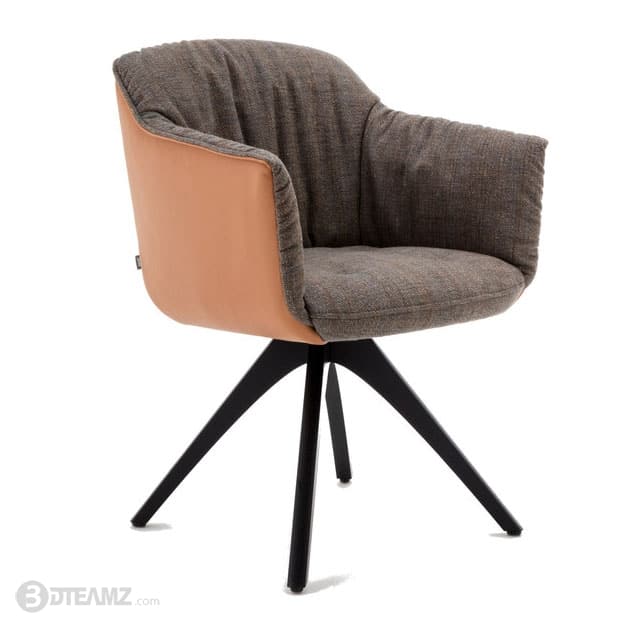 Rolf Benz 641 Armchair 3D