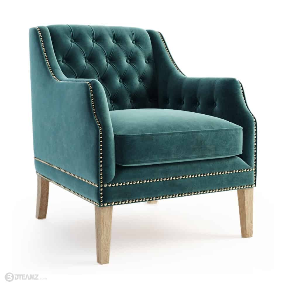 Gramercy Home Carmela ArmChair 3D Model