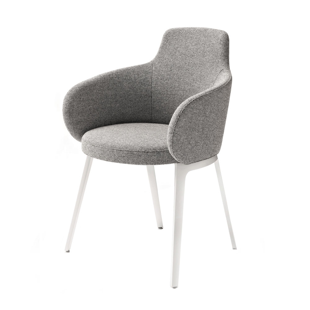 Cor Roc High Back Chair Grey 3D Model