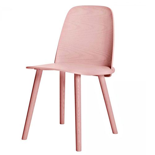 Muuto Nerd Rose Dining Chair 3D Model
