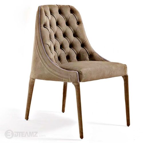 Vittoria Frigerio Poggi High Capitonne Chair 3d Model