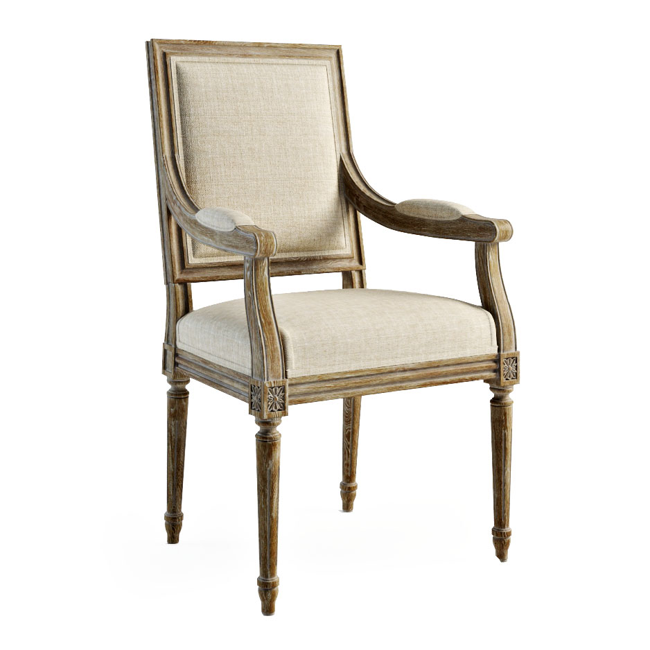 Gramercy Home Oliver ArmChair 3D Model